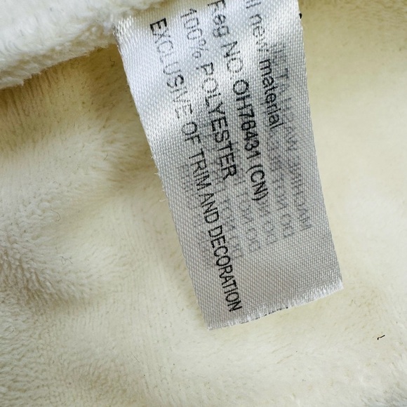 Sheep Lamb Lovey Baby Security Blanket Bumpy Texture  10” Trim And Decoration - Picture 5 of 6